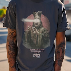 Big Trouble in Little China-skjorta Lo Pan Vintage 80-talsfilmskjorta John Carpenter