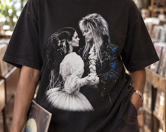 Labyrinth Shirt, 80s Fantasy Movie Tee, Romantic Goth