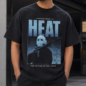 Vintage Heat Shirt, Retro Gangster Movie Tee in Soft Cotton