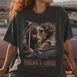 Thelma and Louise T-Shirt, Vintage Inspired Design with Soft Cotton Comfort