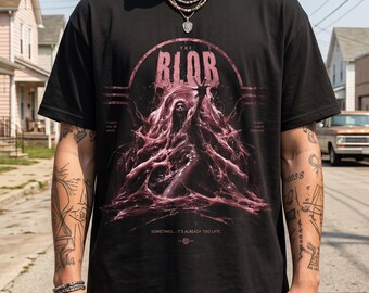 The Blob shirt, Monster Horror T-Shirt, Retro Sci Fi Creature Feature Tee