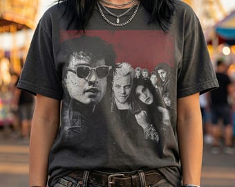 Lost Boys Shirt, Vintage Distressed Graphic Tee Inspired by 80s Horror
