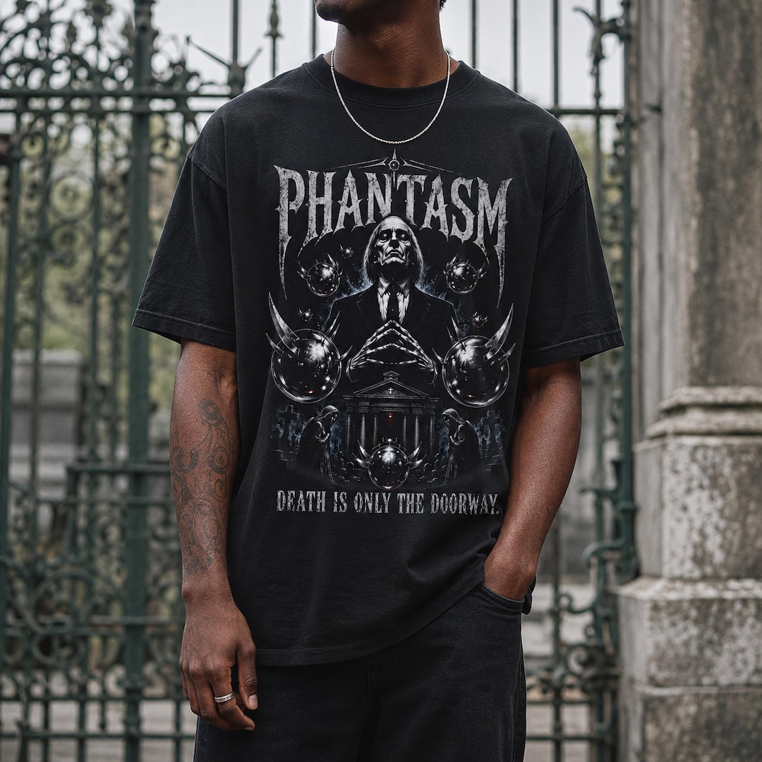 Phantasm Shirt, 100% Cotton 6.1 Oz Distressed Tall Man Graphic - Etsy