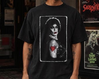 Rocky Horror Picture Show T-Shirt, Frank-N-Furter Design in Cotton