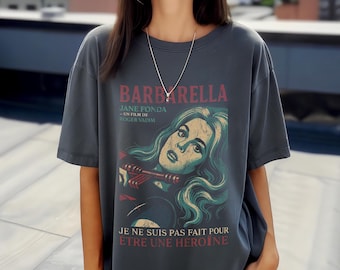 Vintage Barbarella TShirt: Retro Sci-Fi Jane Fonda LGBTQ Tee