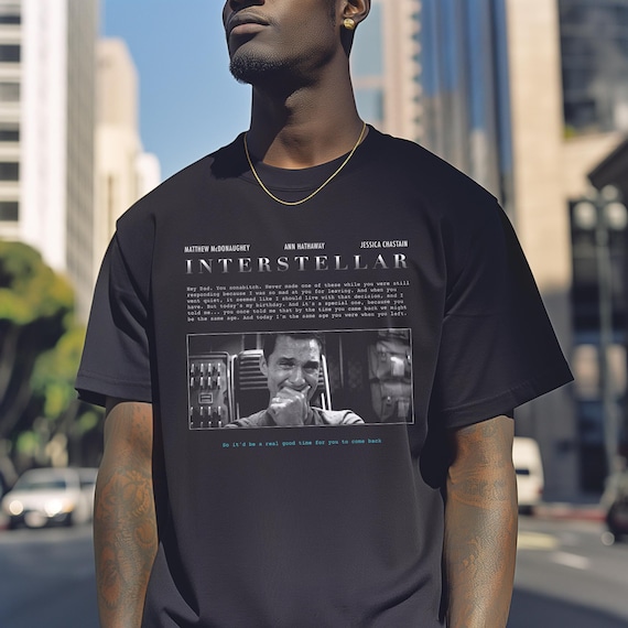 インターステラーTシャツ、ノーラン映画にインスパイアされた宇宙映画