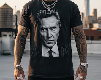 Christopher Walken Shirt More Cowbell Tee Cult Film Legend Gift Vintage 90s Style