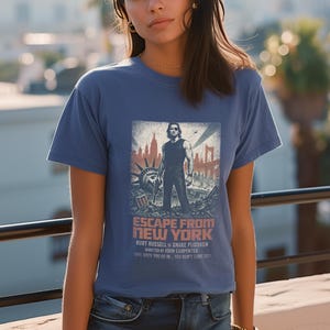 T-shirt Escape From New York : T-shirt de science-fiction Plissken années 80 serpent