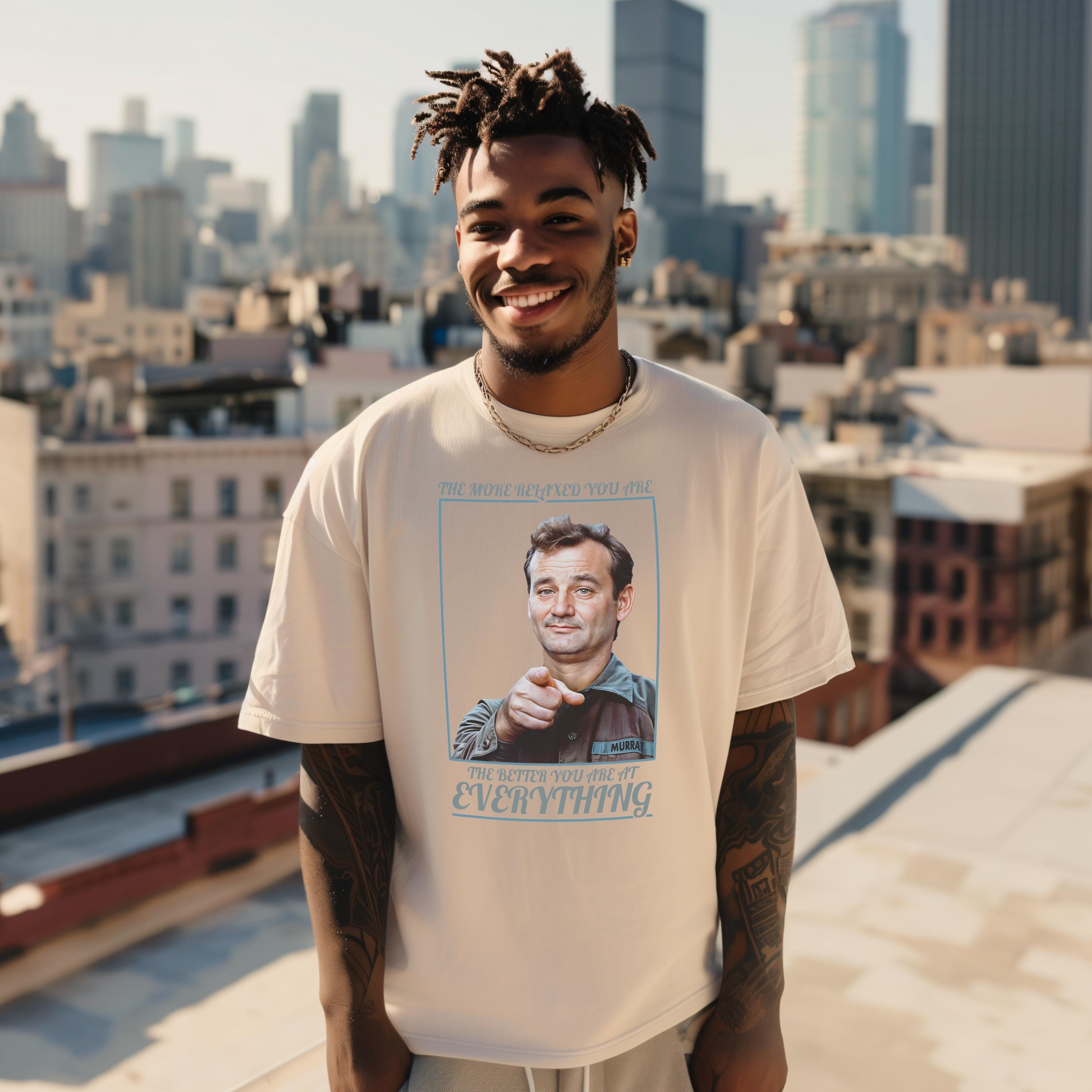 ビル・マーレイシャツ、俳優Tシャツ、面白いグラフィックTシャツ 