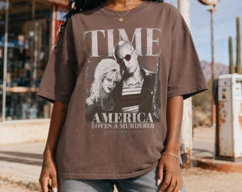 Natural Born Killers Shirt, Vintage 90s Cult Tee with Distressed Graphic