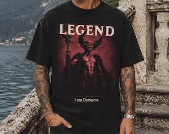 Legend Shirt, Lord of Darkness Tim Curry Tee, 1985 Dark Fantasy Movie