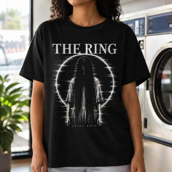 The Ring Shirt Horror Movie Tee | Sadako VHS Cursed Tape Design