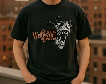Werewolf Movie Shirt, An American in London Graphic Tee