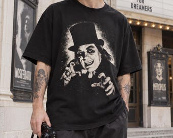 London After Midnight Shirt, Lon Chaney Silent Horror Tee, 1920s Classic Monster