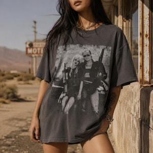 Natural Born Killers Shirt, Gritty Graphic Tee for Cult Film Fans