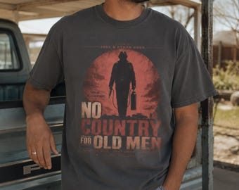 No Country for Old Men Shirt, Anton Chigurh Coin Toss, Coen Brothers Western Film