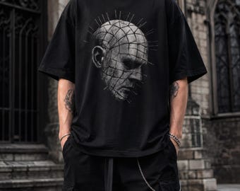 Pinhead TShirt, Hellraiser Horror Film Baumwolle T-Shirt