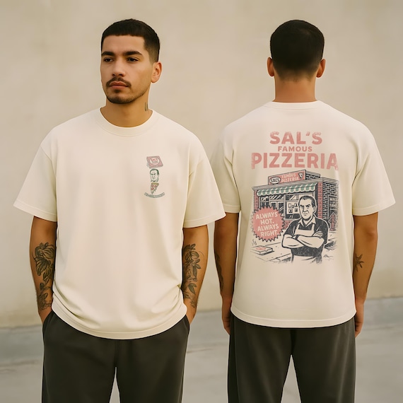 Do the Right Thing Tee, Spike Lee Shirt, Distressed Sal's Famous