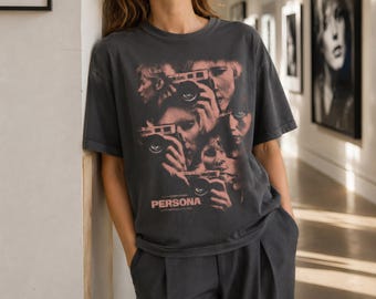 Persona Shirt, Vintage Art T-Shirt Inspired by Ingmar Bergman