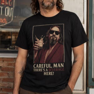 Camiseta vintage de El Gran Lebowski para amantes del cine, fans de los hermanos Coen, regalo para papá