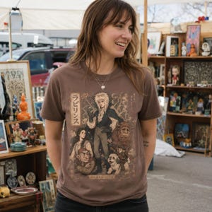 Labyrinth Shirt Jareth Goblin King David Bowie Fantasy Movie Tee S-3XL image 15