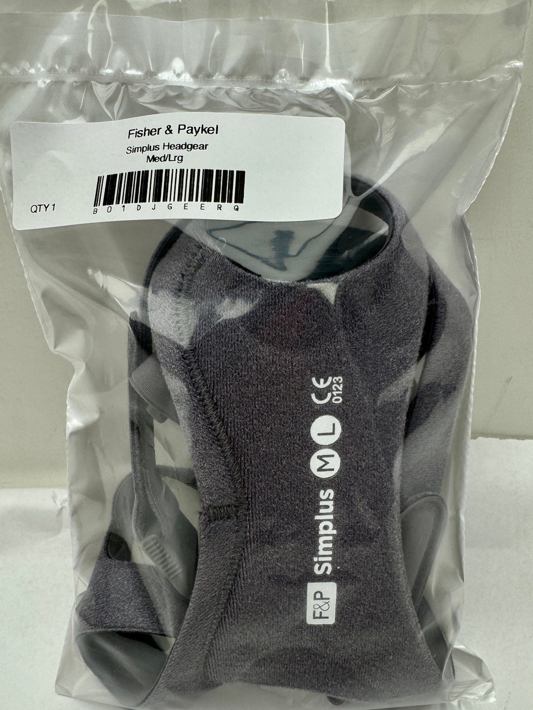 Simplus F&P Full Mask Headgear Replacement/spare Med/large Gray With ...