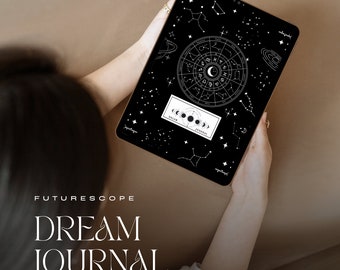 Dream Journal Printable, Daily Dream Tracker, Digital Sleep Quality Log for Goodnotes Ipad/Android tablet PDF