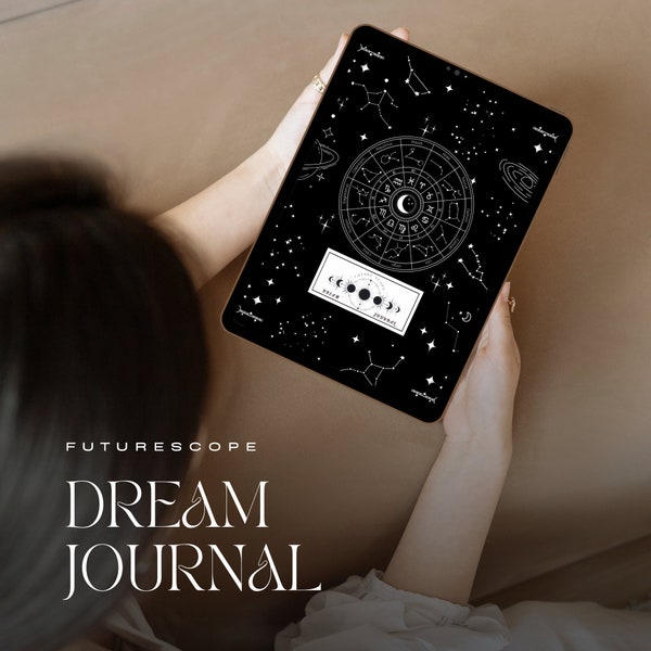 Dream Journal Printable, Daily Dream Tracker, Digital Sleep Quality Log for Goodnotes Ipad/Android tablet PDF