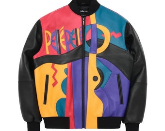 Pelle Pelle Picasso Plush Leather Jacket - Pelle Pelle Coat - Marc Buchanan Leather Jacket - Men's Genuine Leather Jackets - Biker jacket