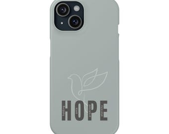 Hope Dove Phone Case; Sage Hope Phone Case; Spiritual Phone Case