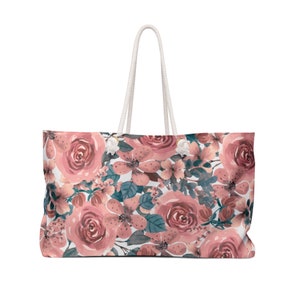 Floral Weekender Bag