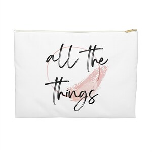 Versatile Travel Accessory Pouch for &quot;All the Things&quot; - organized, practical, and fashionable pouch
