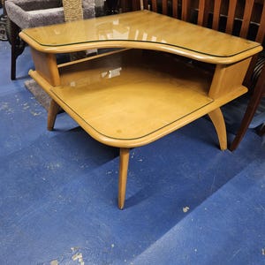 1970s Vintage Heywood Wakefield Side/Corner Table