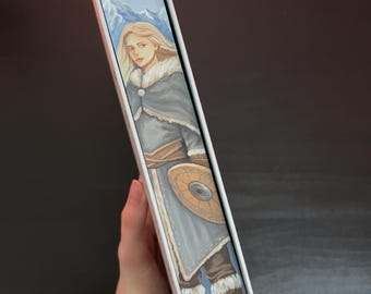 A Fate Inked in Blood PAPERBACK Fore edge painting | Hand-painted edges | Special edition book