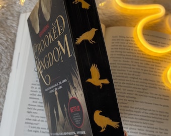 Crooked Kingdom | Six of Crows Namalowane krawędzie | Malowanie przedniej krawędzi | Leigh Bardugo | Specjalne wydanie książki