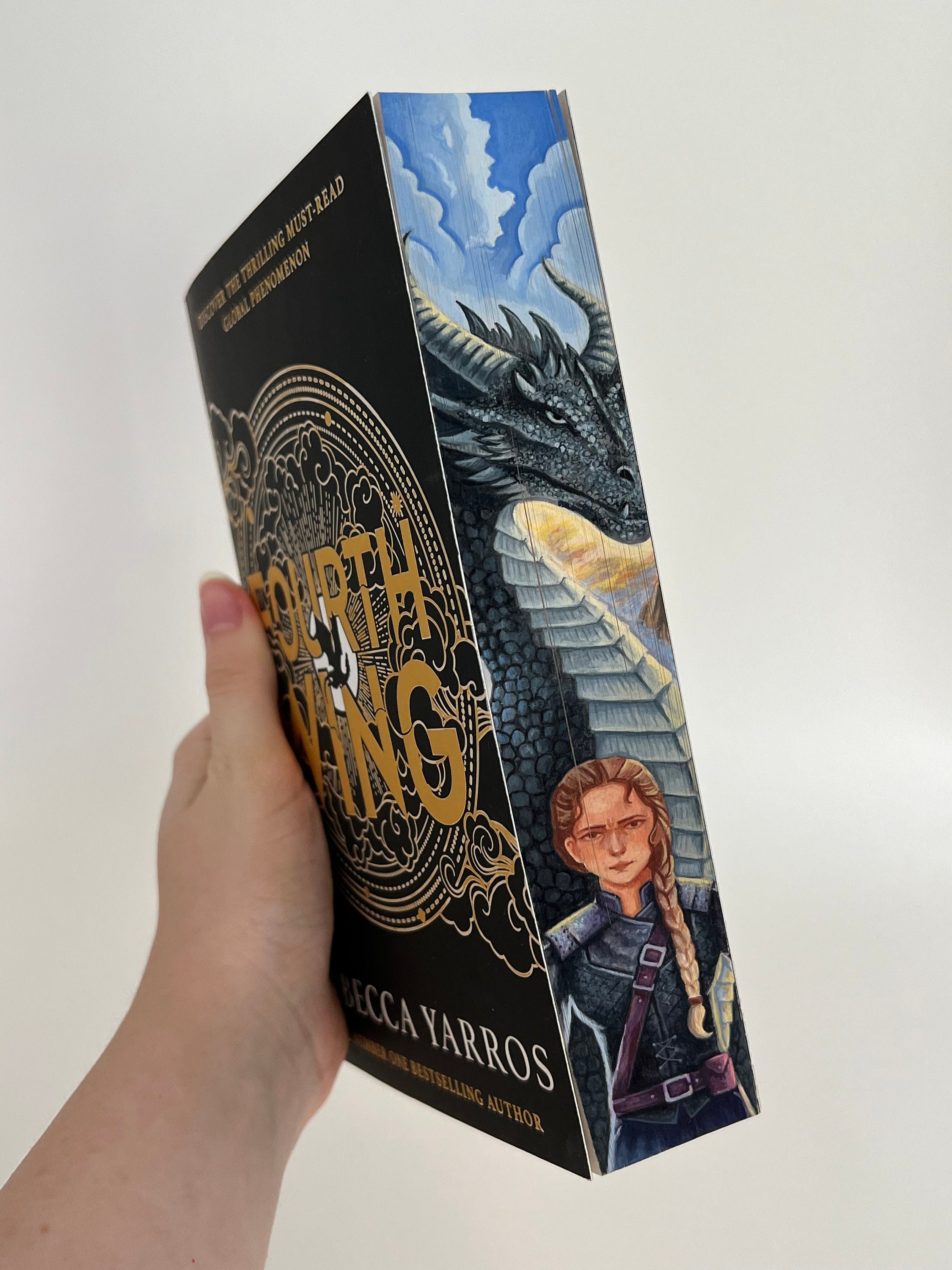 Pre-order | Fourth Wing or Iron Flame | Fore Edge Painting