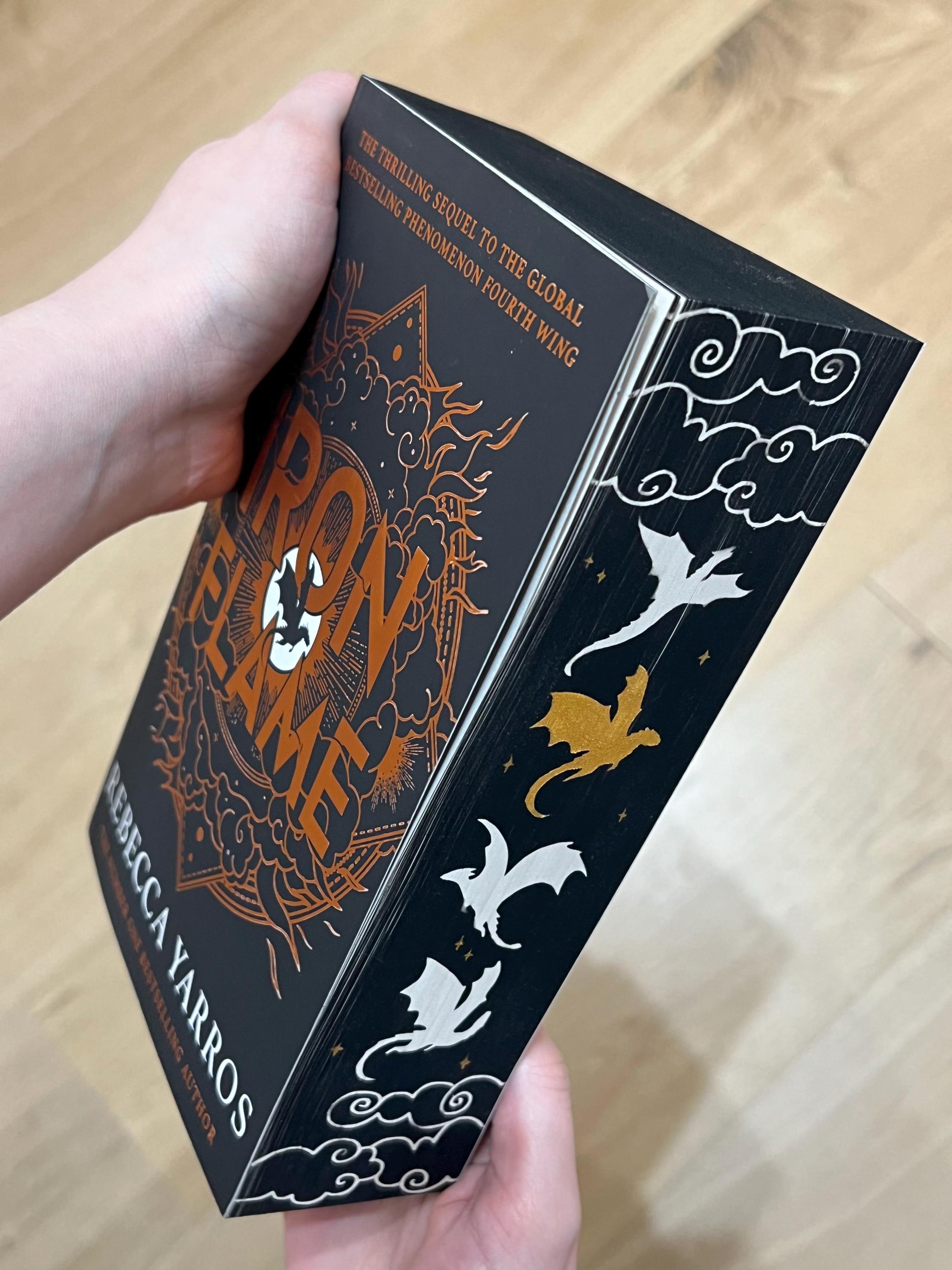 Pre-order Onyx Storm, Iron Flame or Fourth Wing Sprayed