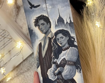 Zestaw „Szóstka Wron” MIĘKKA OKŁADKA | Crooked Kingdom | Malowane krawędzie książek | Książki specjalne