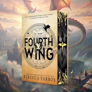 Pre-order Onyx Storm, Fourth Wing or Iron Flame | Sprayed edges | Special Edition Custom Book | Dragons