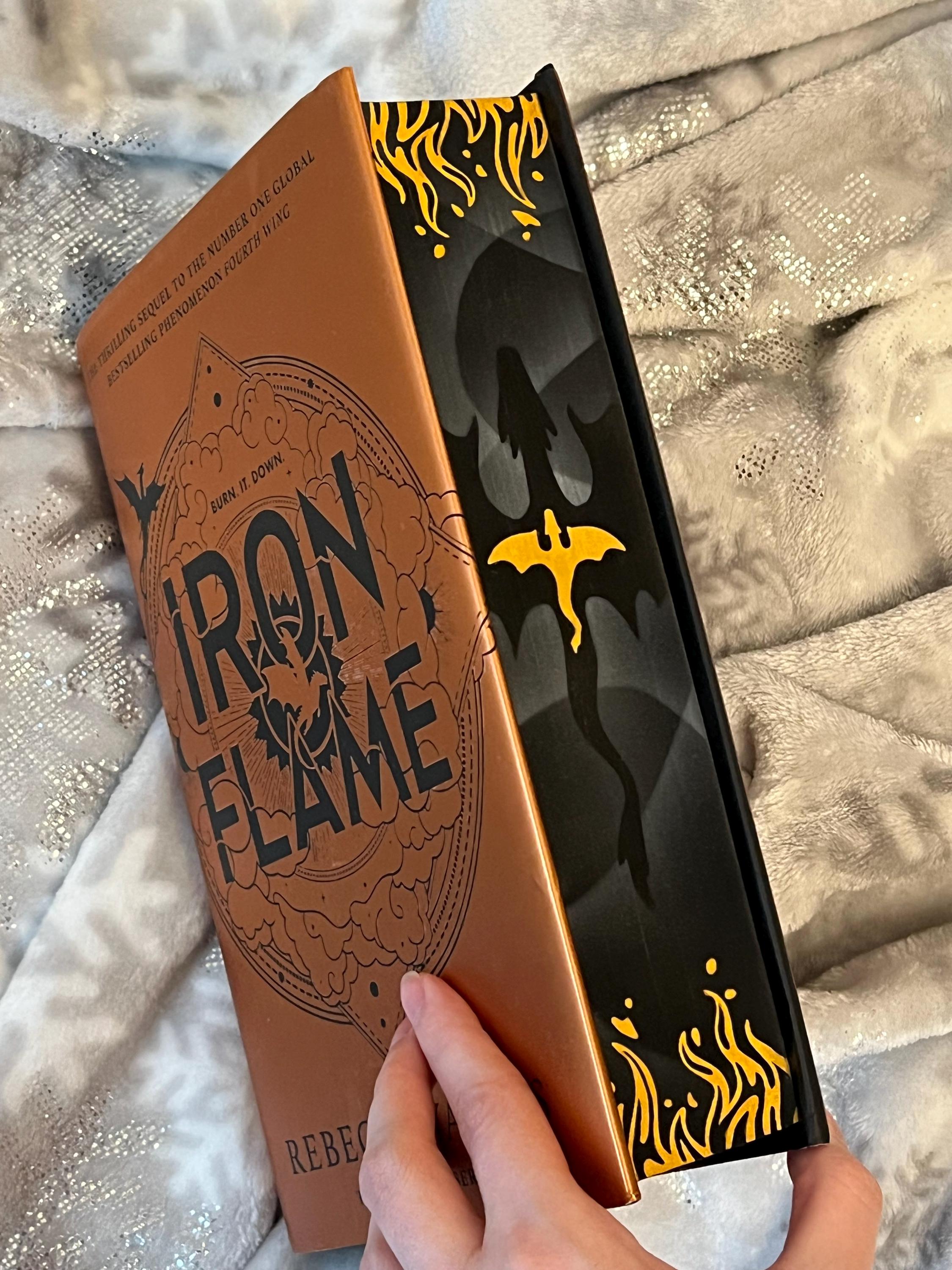 Pre-order Onyx Storm, Fourth Wing or Iron Flame | Sprayed Edges