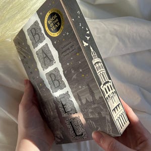 Babel Sprayed edges | Custom Fore-edge painting | Hand-painted book