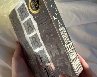 Babel Sprayed edges | Custom Fore-edge painting | Hand-painted book