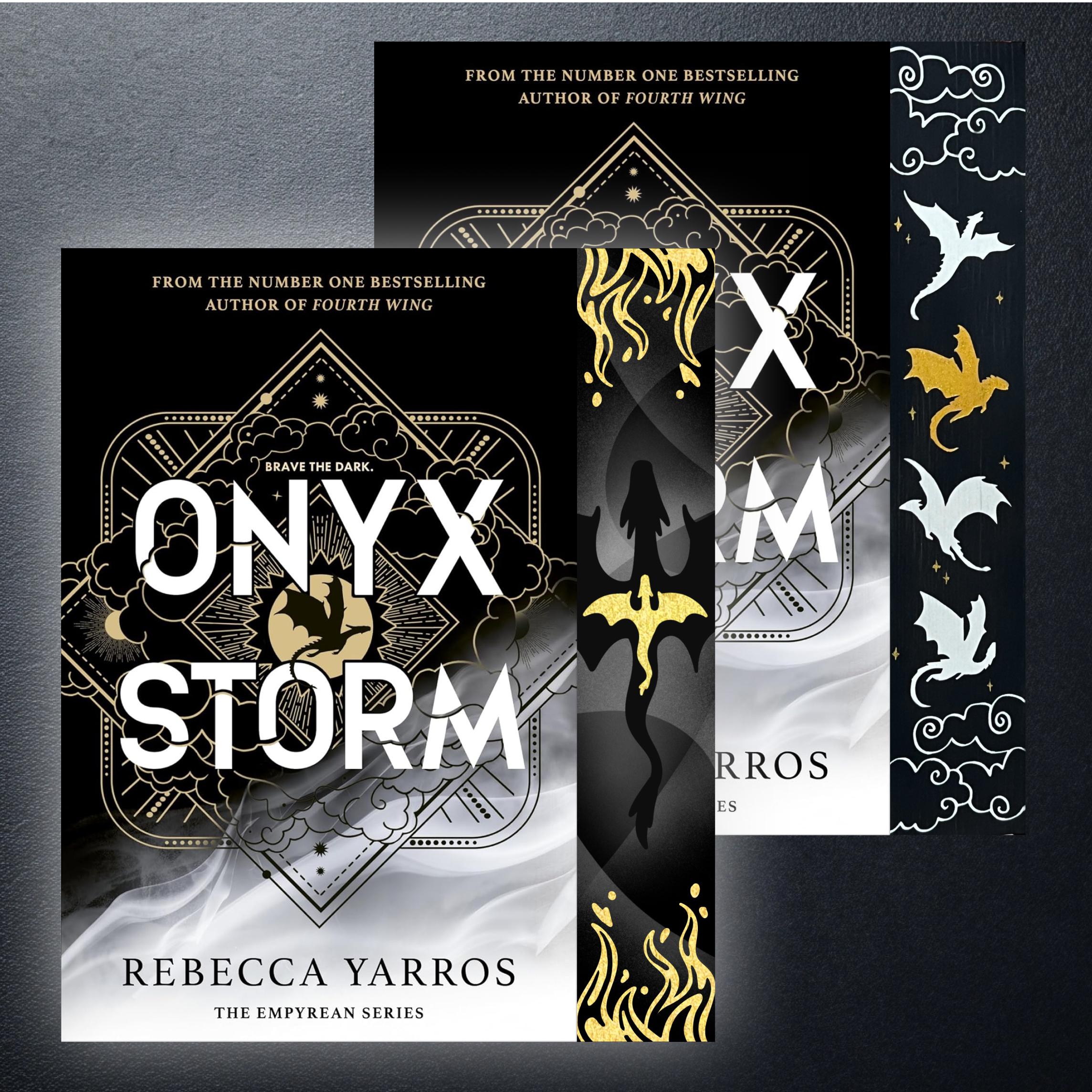 Pre-order Onyx Storm Sprayed Edges | Painted Edges | Special