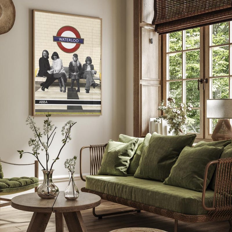 Poster Abba - Etsy UK