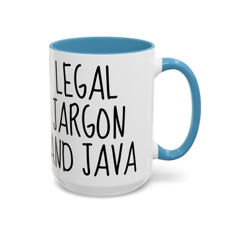 Legal Jargon and Java Mug Perfect Gift for Lawyers, Law Students