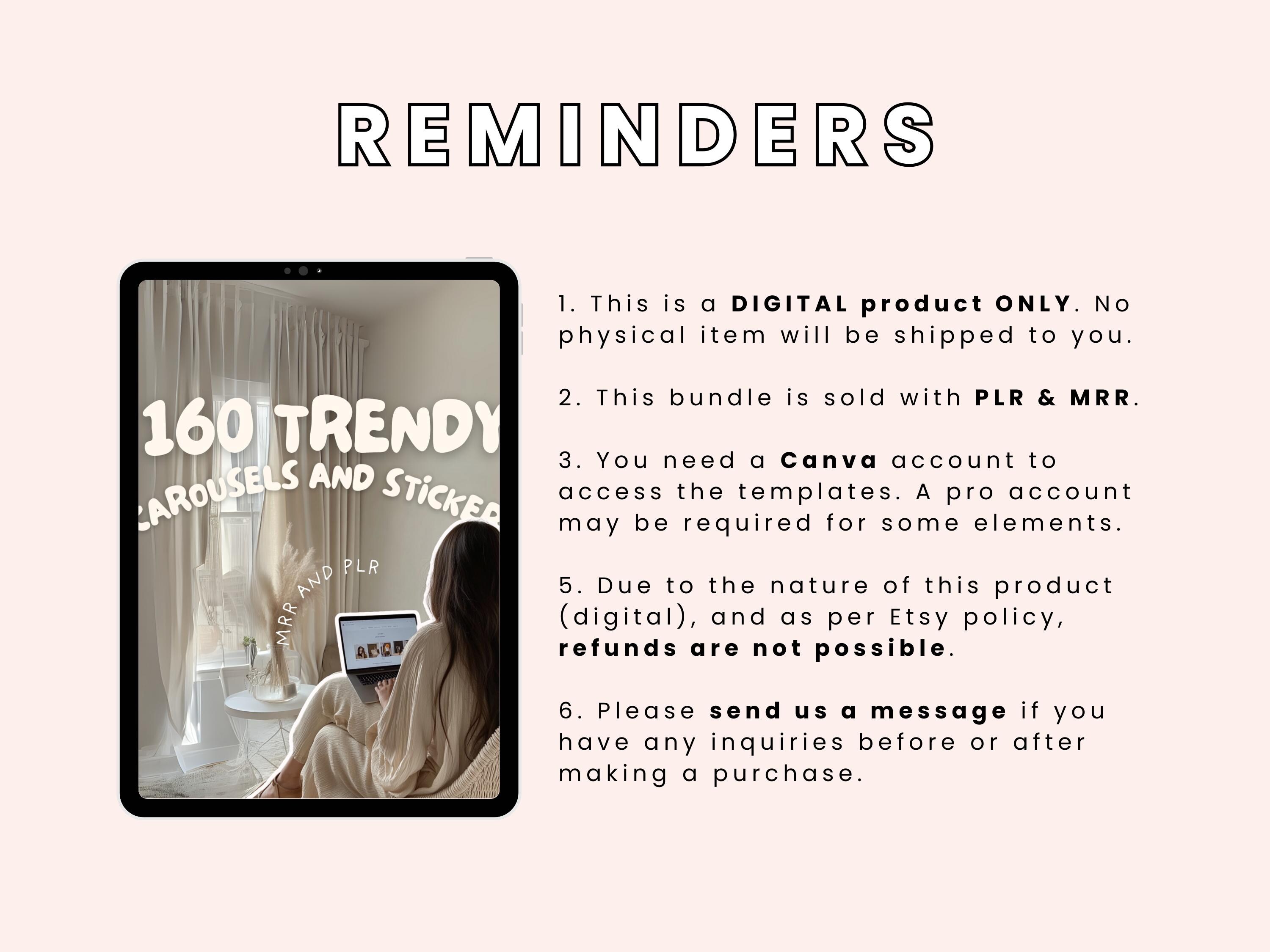 Ultimate Aesthetic Carousel Bundle, 160+ Viral Carousel Templates ...