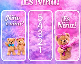 Video de Revelación de Género – Es una Niña! – Download Instant | Videocompatibel met films (MP4)