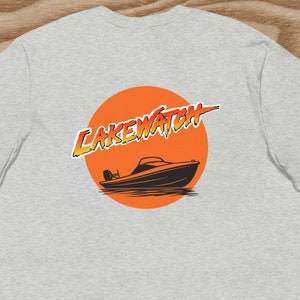 Lakewatch Sunset 90&#39;s bootlogo - katoenen uniseks T-shirt