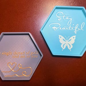 Oopsie Trinket Tray – Discounted Imperfect Fan-Inspired Jewelry Dishes for Music Lovers & Era Inspired Decor Invisible String