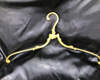 Vintage kleerhanger trouwjurk hanger messing